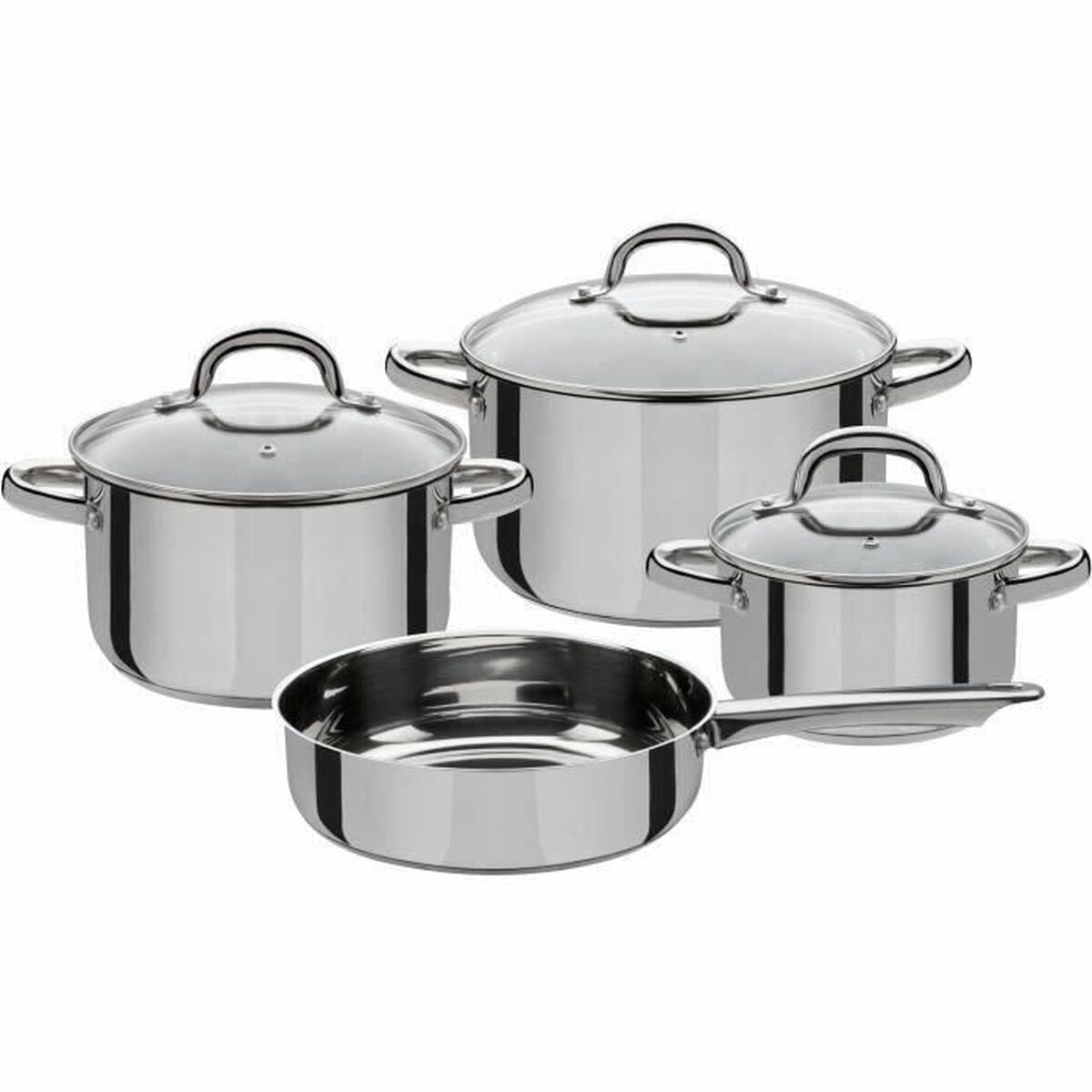 Cookware GSW Steel 4 Pieces (7 Units) - Your Home