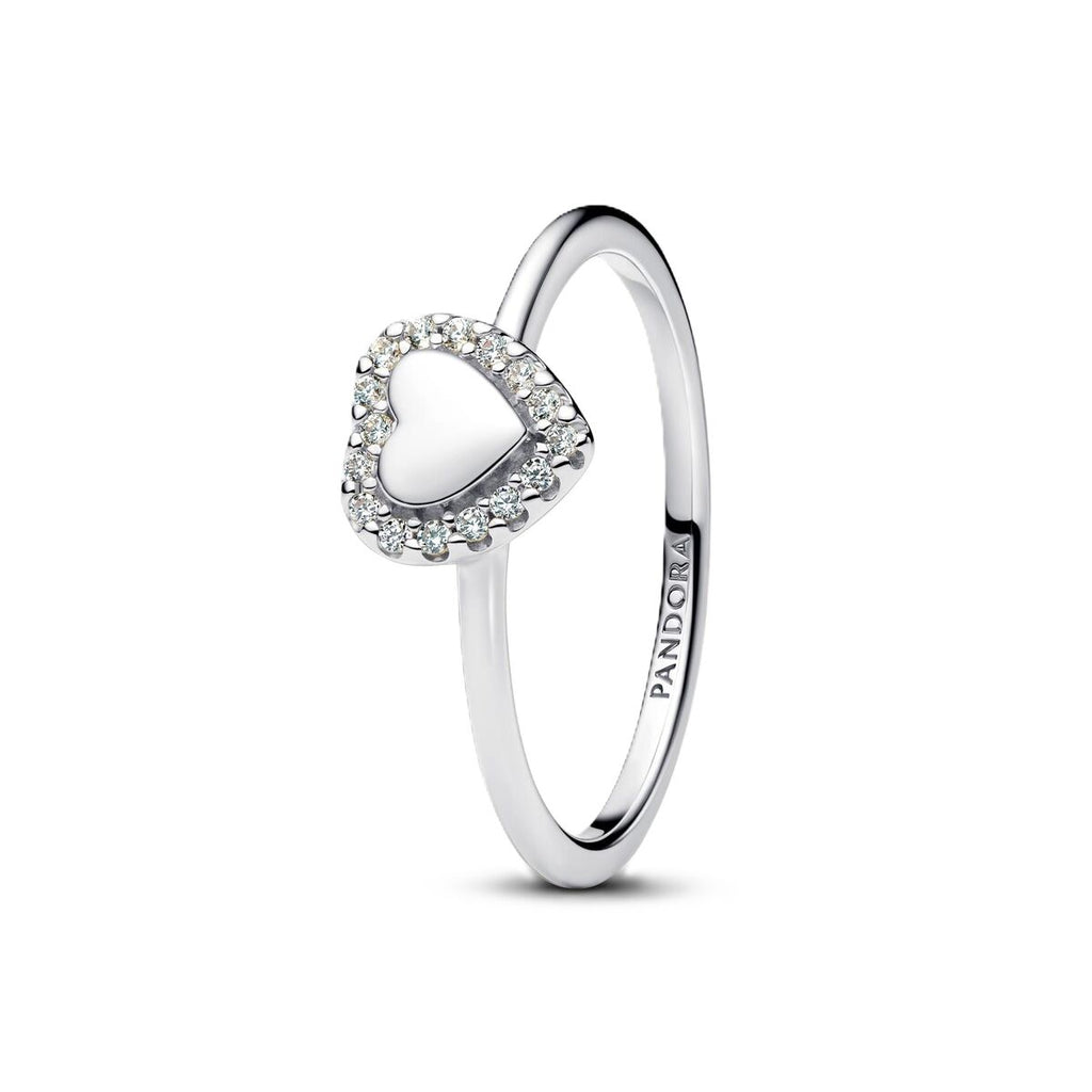 Ladies' Ring Pandora 193801C01-50 Silver 10-0