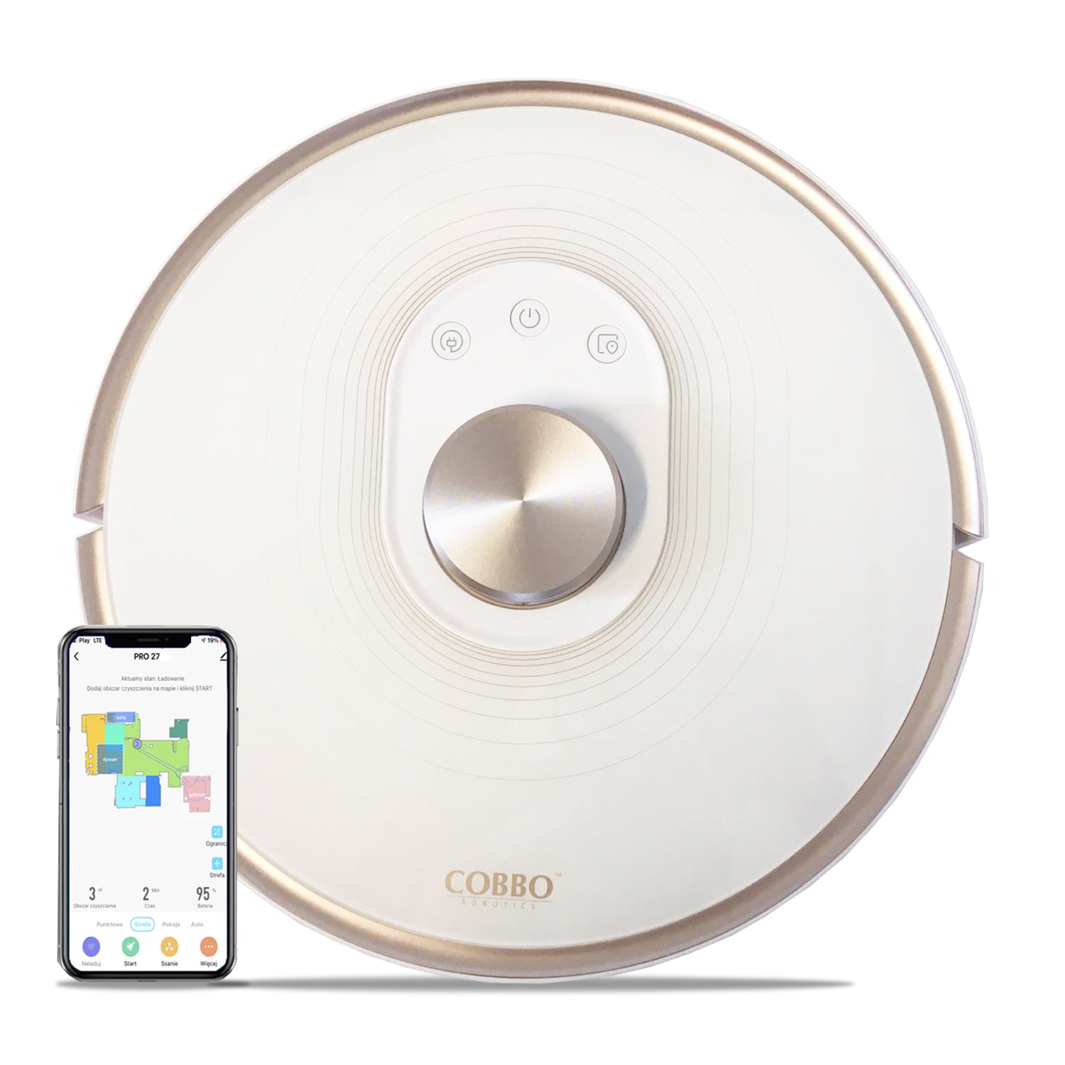 COBBO PRO27 Robot Mop and Vacuum - Your Home